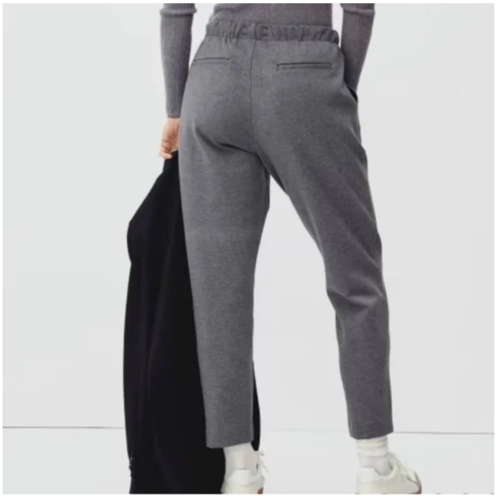 Everlane The Dream Pant in Heather Charcoal Gray Large - Picture 2 of 14